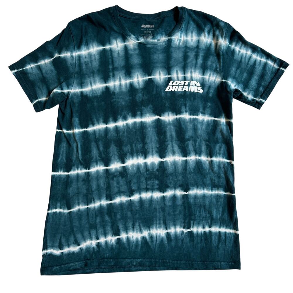 Lost In Dreams Dance Music Festival Los Angeles Tie Dye T Shirt Size Large EUC